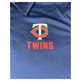 Minnesota Twins MLB Baseball Majestic Brand Polo Shirt, Size Adult Small - New