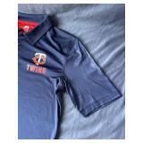 Minnesota Twins MLB Baseball Majestic Brand Polo Shirt, Size Adult Small - New