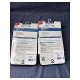 Hanes Baselayer Black Stretch Longsleeve Crewneck 2 Pack, Size Men