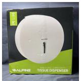 Alpine Single Roll Jumbo Tissue Dispenser, Black - New