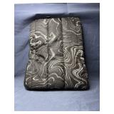 Heyday Black Marbled Laptop Bag Sleeve, Holds 15" Laptop - Brand New