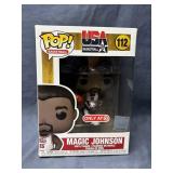 Funko Pop! Magic Johnson USA Basketball Figurine, 112 - Brand New