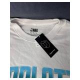 Charlotte Hornets NBA Basketball White T-Shirt, Size Adult XL - Brand New
