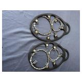 YakTrax Diamond Grip Traction Cleats Size Adult Large and Adult Extra Large, 2 Pairs