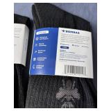 Bombas Crew Socks Size Adult Large, 2 Packs - Brand New