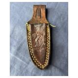 Stainless Steel Knife with Leather Sheath