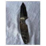 Stainless Steel Knife with Leather Sheath