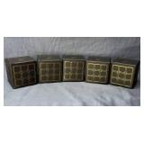 SpeedRipper Speed Cube Rubiks Cubes, 5 Total - Brand New