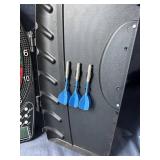 Digital Dartboard Cabinet with Darts