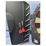 Digital Dartboard Cabinet with Darts