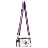 Minnesota Vikings NFL Football Crossbody Transparent FOCO Brand Bag - New