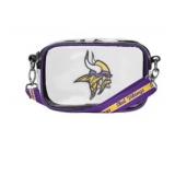 Minnesota Vikings NFL Football Crossbody Transparent FOCO Brand Bag - New