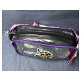 Minnesota Vikings NFL Football Crossbody Transparent FOCO Brand Bag - New