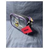 Minnesota Vikings NFL Football Crossbody Transparent FOCO Brand Bag - New