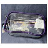 Minnesota Vikings NFL Football Crossbody Transparent FOCO Brand Bag - New