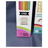 6-packs Char Charms Tumbler Straws, 30oz and 40oz -  Brand New