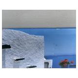 Greek Island Scene Canvas 38.5" x 19" Print