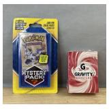 Pokemon Mystery Pack & Gravity Booster 60 Card Pack - Brand New *Q