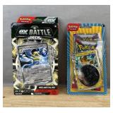 Pokemon Melmetal Ex Battle Deck & Pawmot 2 Booster Packs with Coin Pack - Brand New *Q
