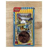 Pokemon Melmetal Ex Battle Deck & Pawmot 2 Booster Packs with Coin Pack - Brand New *Q