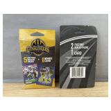 Gunslingers NFL Football 5 Factory Sealed Packs with 1 Bonus Card & Pro Picks 2 Pack with Card - Brand New *Q