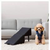 Foldable Dog Ramp Split Ottoman Convertible for Bed and Couch - Brand New *Q