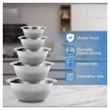 Stainless Steel Mixing Bowl Set of 5 - Brand New *Q