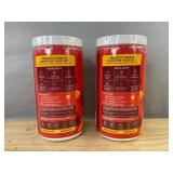 Bellway Super Fiber & Fruit Psyllium Supplement - Raspberry Lemon - 2 Total - Brand New *Q