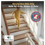 Non-Slip Carpet Stair Treads, 8" x 30", 15 Total - Brand New *Q