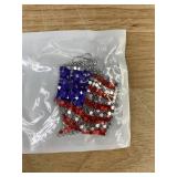 United States 250th Anniversary Hat with Earrings, Bracelet and Pin - Brand New *Q