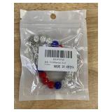 United States 250th Anniversary Hat with Earrings, Bracelet and Pin - Brand New *Q
