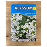 American Seed Packets - Alyssum, Marigold, Impatiens, Zinnia - Brand New *Q