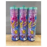 Barbie Color Reveal Mermaid Series Doll & Accessories with 6 Surprises, 3 Total, $45 Retail - Brand New *Q