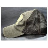 Hell No! Frayed Fabric Distressed Patch Cap OSFM - New