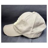 Nope Grey Distressed Frayed Fabric Patch Baseball Cap OSFM - New