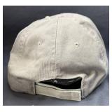 Nope Grey Distressed Frayed Fabric Patch Baseball Cap OSFM - New