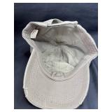 Nope Grey Distressed Frayed Fabric Patch Baseball Cap OSFM - New