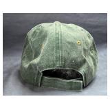 Squirrel Frayed Fabric Distressed Patch Cap OSFM - New