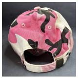 Small Town Girl Pink Camouflage Baseball Cap OSFM - New
