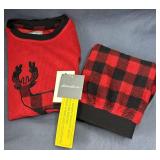 Eddie Bauer Holiday Pajama Set - Youth Size 8 - Brand New