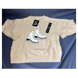 Art Class Youth Sweater with Ice Skate Graphic - Youth Size 8 - Brand New