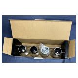 Glass Spice Jar Set of 4 - Brand New
