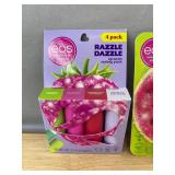 EOS Razzle Dazzle Lip Balm Variety Packs, 3 Packs - Brand New *Q
