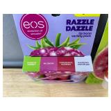EOS Razzle Dazzle Lip Balm Variety Packs, 3 Packs - Brand New *Q