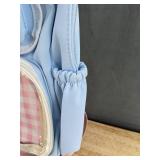 Blue & Pink Mouse Pattern Back Pack - Brand New *Q