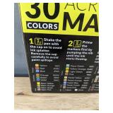 Artistro Acrylic Paint Markers 30 Colors, 30 Pack - Brand New *Q