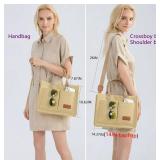 ZHMO Canvas Tote Bag $79 Retail - Brand New *Q