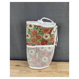 Floral Bottle Carrier with Crossbody Strap and Phone Pocket - Brand New *Q