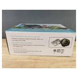 Reusable Double Compartment Stainless Steel Snack Container with Ramekin, 1850ML - Brand New *Q