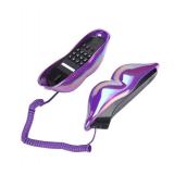 Lips Corded Landline Purple Phone - Brand New *Q